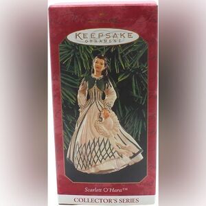 Hallmark Keepsake Scarlett O'Hara 1999 Vintage Christmas ornament NWT